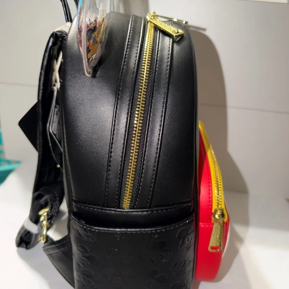 Loungefly Disney Mickey Mouse Confetti backpack and wallet set- - Picture 6 of 12